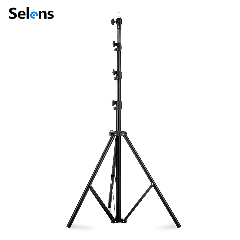 Photography Lighting Meter - Statyw oświetleniowy Selens 2.2~3.95m z poduszką