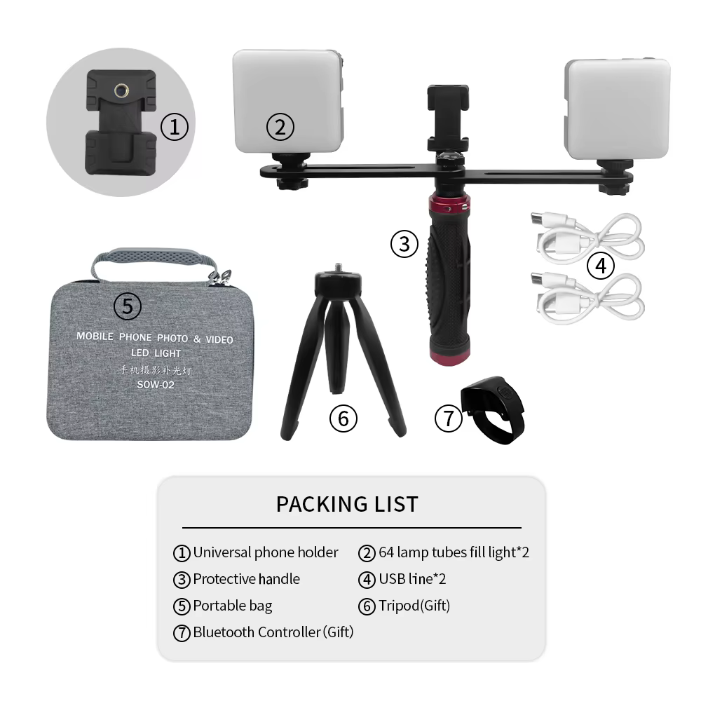Lampa stomatologiczna do fotog – Photography Mobile Lighting recenzja i cena