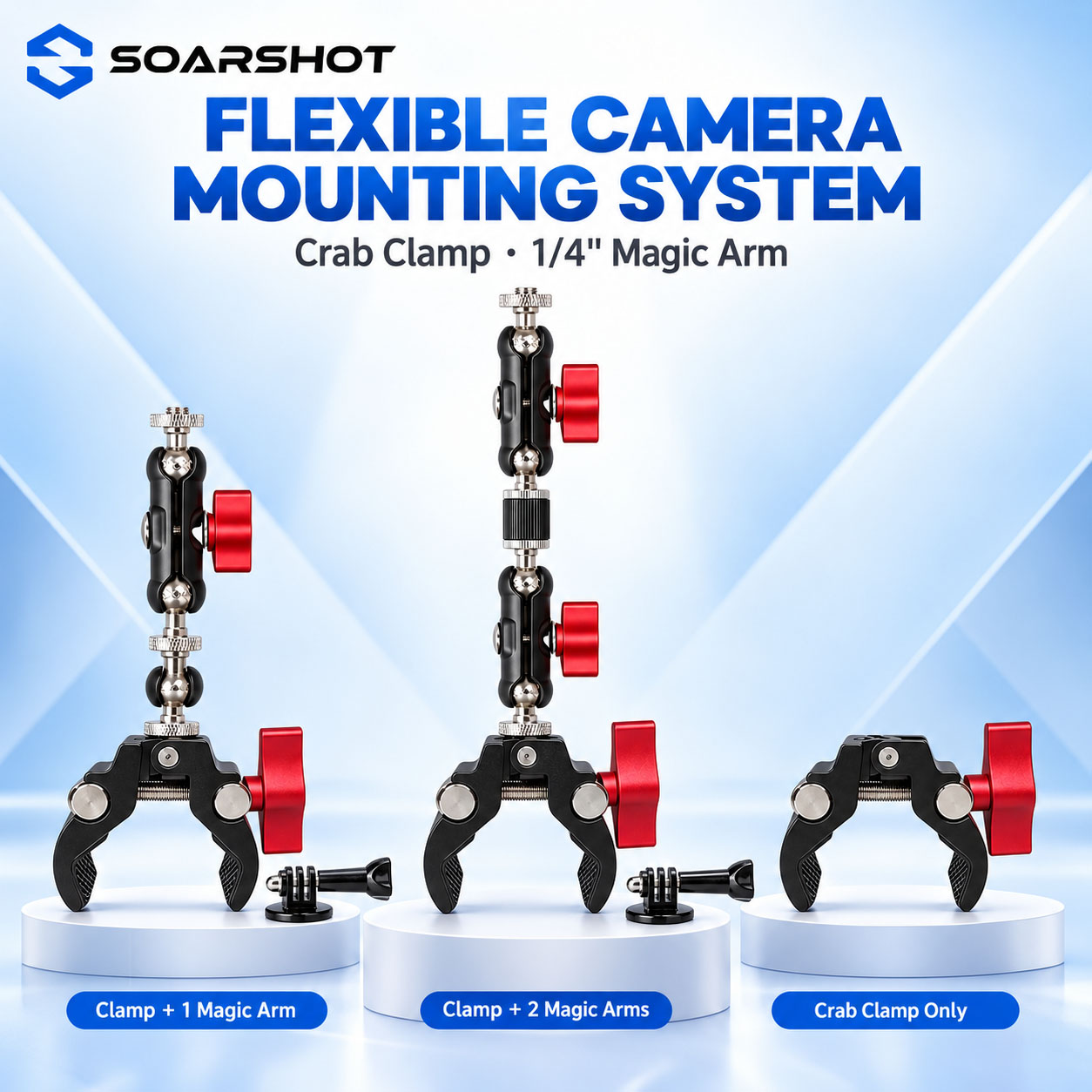 SOARSHOT – uchwyt do kamery w  – Photography Lighting Description recenzja i cena