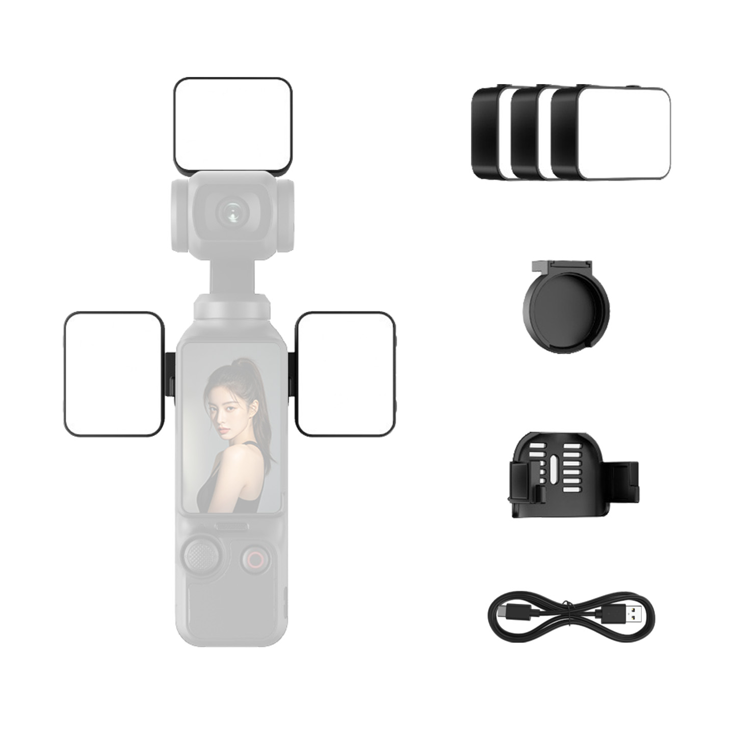 Przenośna Magnetyczna Lampka W – Photography Lighting Kit Portable recenzja i cena