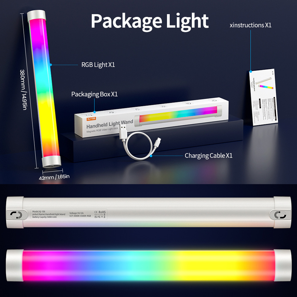 Magnetyczna, przenośna lampa w – Photography Lighting Handheld recenzja i cena