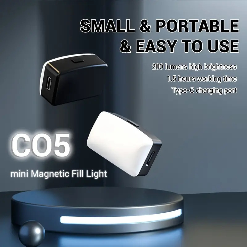 Mini magnetyczna lampa LED do  – Photography Mobile Lighting recenzja i cena